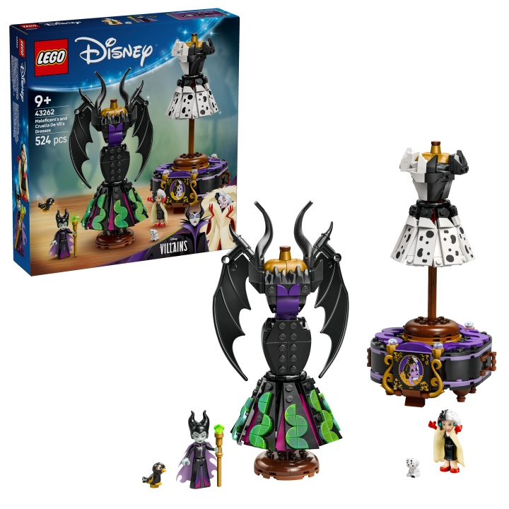 LEGO Disney Classic - Maleficents och Cruella De Vils klänningar (43262) i gruppen LEKSAKER, BARN- & BABYPRODUKTER / Leksaker / Byggleksaker / Lego hos TP E-commerce Nordic AB (D19047)