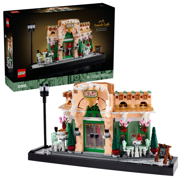 LEGO Ikoner - Franskt café (10362) i gruppen LEKSAKER, BARN- & BABYPRODUKTER / Leksaker / Byggleksaker / Lego hos TP E-commerce Nordic AB (D19048)