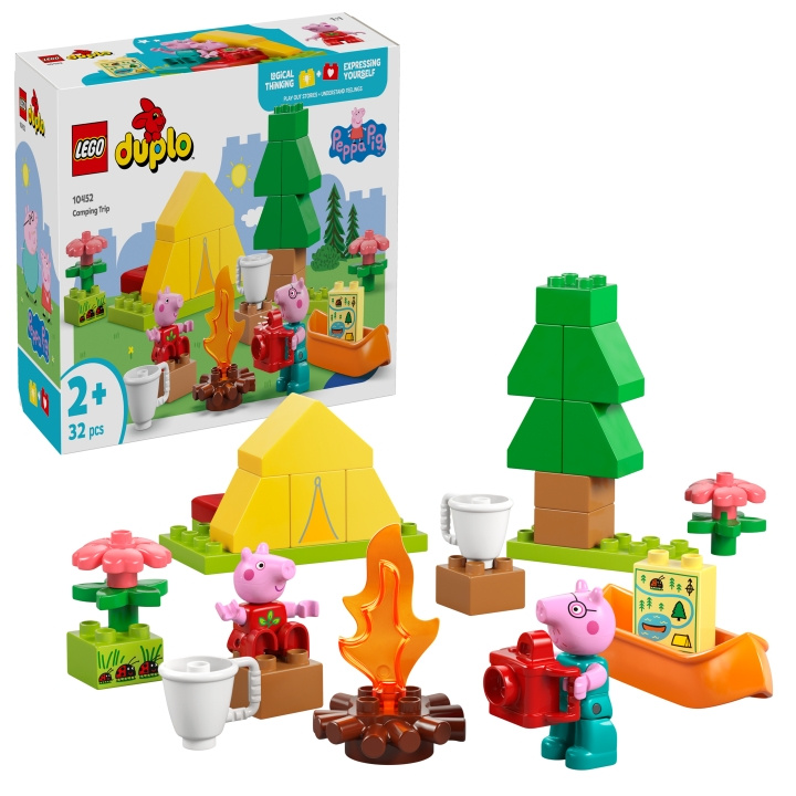 LEGO DUPLO Peppa Pig - Campingresa (10452) i gruppen LEKSAKER, BARN- & BABYPRODUKTER / Leksaker / Byggleksaker / Lego hos TP E-commerce Nordic AB (D19051)