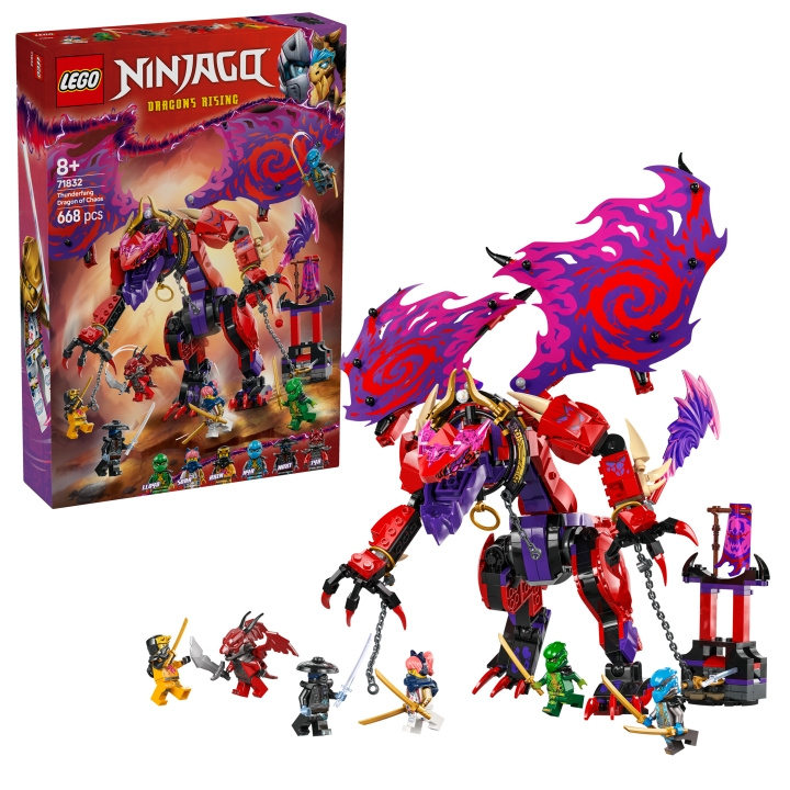 LEGO Ninjago - Thunderfang drake av kaos (71832) i gruppen LEKSAKER, BARN- & BABYPRODUKTER / Leksaker / Byggleksaker / Lego hos TP E-commerce Nordic AB (D19053)