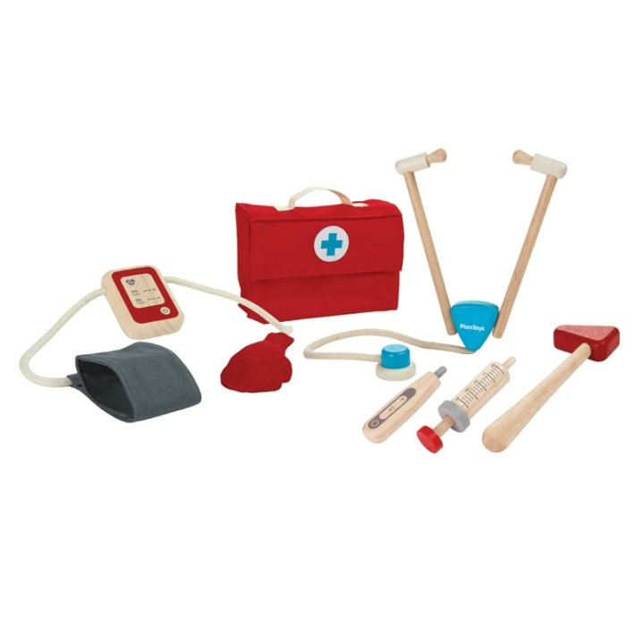 PlanToys Läkar set (3451) i gruppen LEKSAKER, BARN- & BABYPRODUKTER / Leksaker / Lekset hos TP E-commerce Nordic AB (D19056)