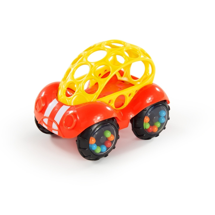Bright Starts Skallra & Rulla Buggie™, röd - (BS-81558) i gruppen LEKSAKER, BARN- & BABYPRODUKTER / Leksaker / Leksaksbilar & andra fordon hos TP E-commerce Nordic AB (D19067)
