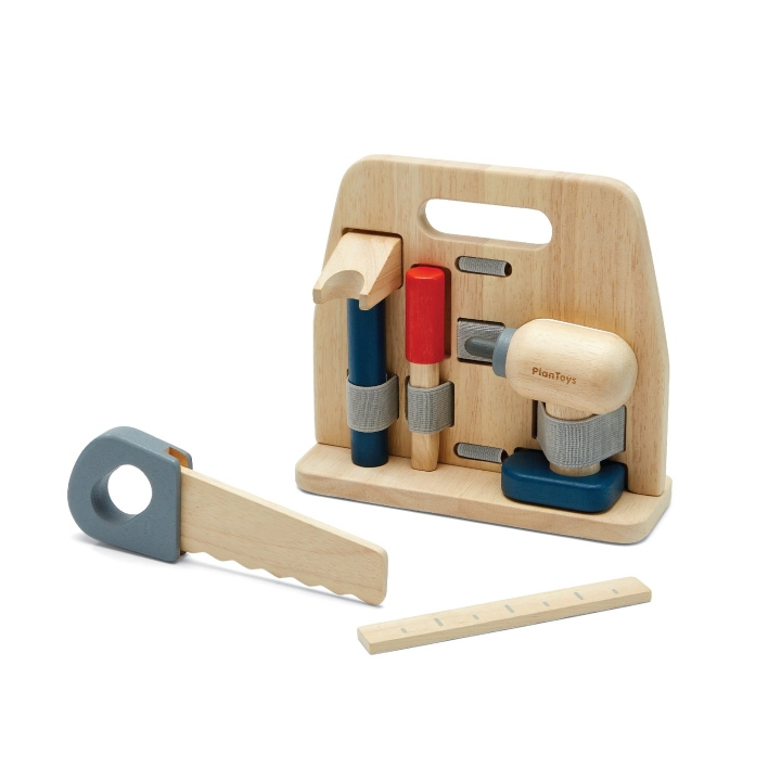 PlanToys Handy Snickare Set - Flerfärgad - 36-60 m i gruppen LEKSAKER, BARN- & BABYPRODUKTER / Leksaker / Lekset hos TP E-commerce Nordic AB (D19073)