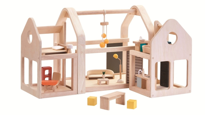 PlanToys Dockhus att ta med - (PT-7611) i gruppen LEKSAKER, BARN- & BABYPRODUKTER / Leksaker / Lekset hos TP E-commerce Nordic AB (D19074)