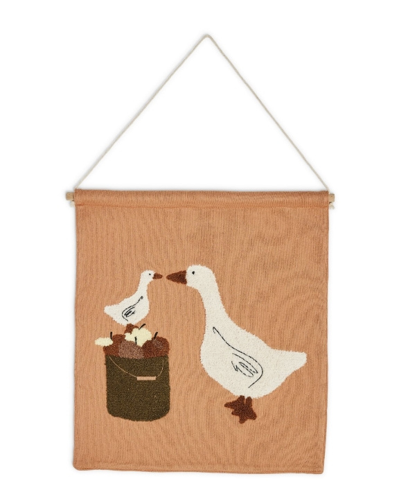 Smallstuff Väggdekoration, lantliga gäss - Naturell - 37x33 cm (40023-11) i gruppen HEM, HUSHÅLL & TRÄDGÅRD / Inredning / Tavelramar & fotoramar hos TP E-commerce Nordic AB (D19094)