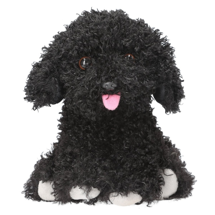 TOPModel TOPModel Plushund Svart 16 cm i gruppen LEKSAKER, BARN- & BABYPRODUKTER / Babyleksaker / Gosedjur hos TP E-commerce Nordic AB (D19099)