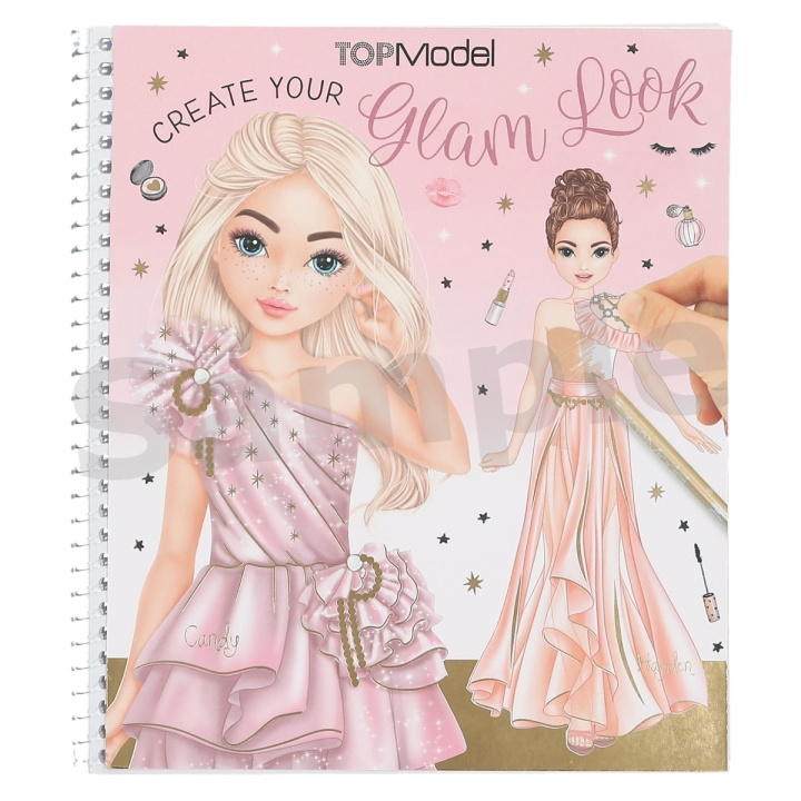 TOPModel TOPModel Skapa din glamiga look - (413583) i gruppen LEKSAKER, BARN- & BABYPRODUKTER / Leksaker / Pyssel hos TP E-commerce Nordic AB (D19101)