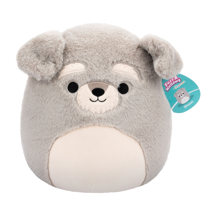 Squishmallows 30 cm Fuzz A Mallows Shaun Schnauzer - (238957) i gruppen LEKSAKER, BARN- & BABYPRODUKTER / Babyleksaker / Gosedjur hos TP E-commerce Nordic AB (D19114)