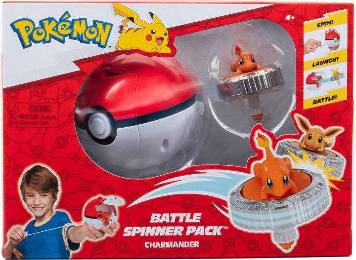 Pokémon BATTLE SPINNER CHARMANDER (PKW4401) i gruppen LEKSAKER, BARN- & BABYPRODUKTER / Leksaker / Figurer, Miniatyrer & tillbehör hos TP E-commerce Nordic AB (D19127)
