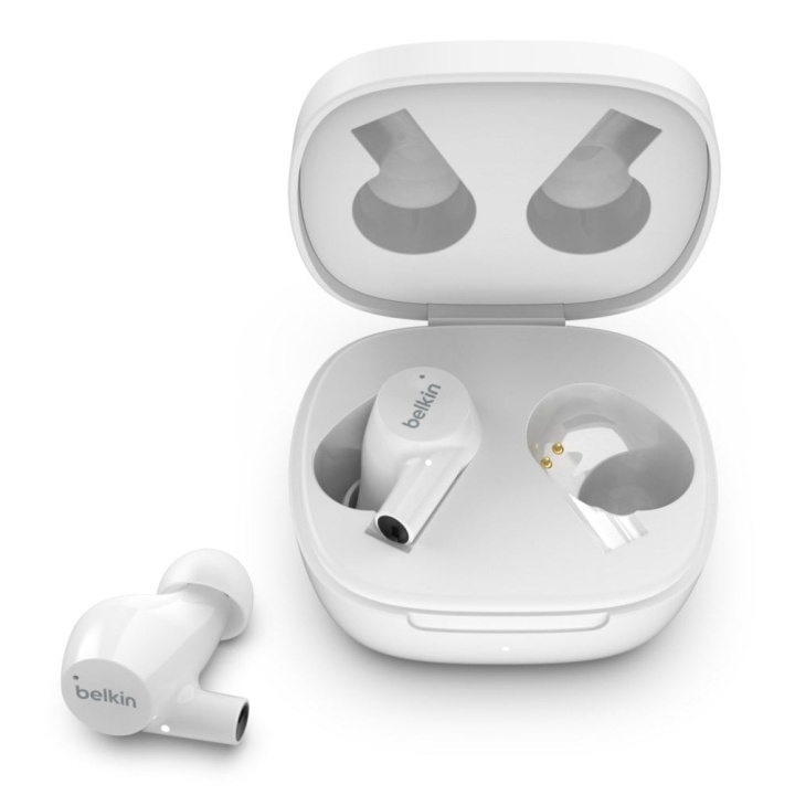 Belkin SOUNDFORM Rise True Wireless Earbuds i gruppen HEMELEKTRONIK / Ljud & Bild / Hörlurar & Tillbehör / Hörlurar hos TP E-commerce Nordic AB (D19146)