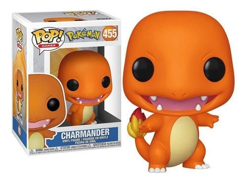 Pokémon Funko Pop - Pokémon - Charmander (455) i gruppen LEKSAKER, BARN- & BABYPRODUKTER / Leksaker / Figurer, Miniatyrer & tillbehör hos TP E-commerce Nordic AB (D19169)