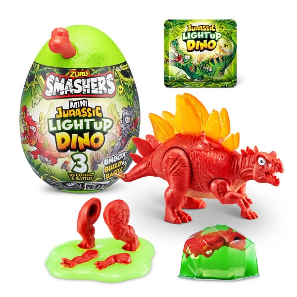 Smashers JURASSIC -SERIES 1 Mini Jurassic Light-Up Dino - (74107) i gruppen LEKSAKER, BARN- & BABYPRODUKTER / Leksaker / Figurer, Miniatyrer & tillbehör hos TP E-commerce Nordic AB (D19170)