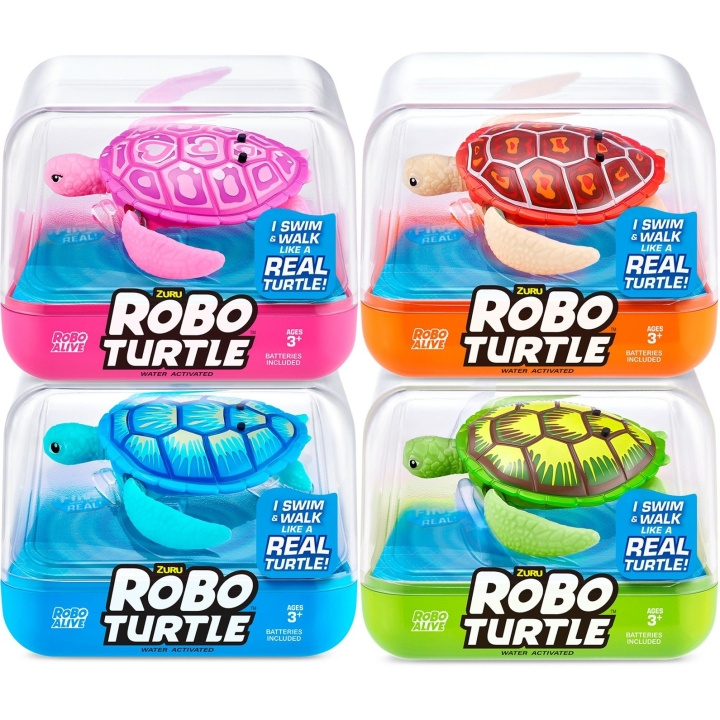 Roboalive Robo Alive - Robotsköldpaddor S1 (7192UQ1) i gruppen LEKSAKER, BARN- & BABYPRODUKTER / Leksaker / Figurer, Miniatyrer & tillbehör hos TP E-commerce Nordic AB (D19171)