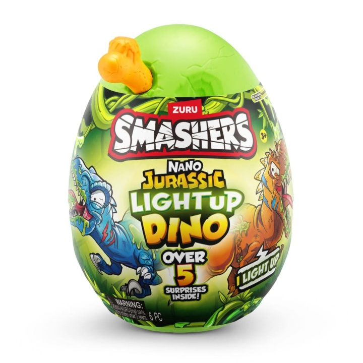 Smashers Jurassic Nano Egg - Serie 1 (74132TQ1) i gruppen LEKSAKER, BARN- & BABYPRODUKTER / Leksaker / Figurer, Miniatyrer & tillbehör hos TP E-commerce Nordic AB (D19176)