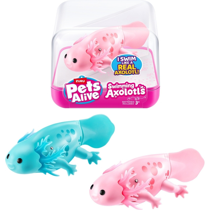 Pets Alive Simmande Axolotl (9556UQ1) i gruppen LEKSAKER, BARN- & BABYPRODUKTER / Leksaker / Figurer, Miniatyrer & tillbehör hos TP E-commerce Nordic AB (D19178)
