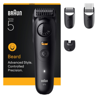 Braun Skäggtrimmer Series 5, +4 stylingverktyg, BT5520 - Svart