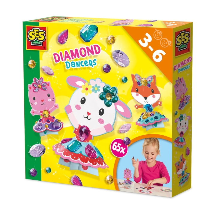 SES Creative Diamantmålning - Diamond Dancers (S14048) i gruppen LEKSAKER, BARN- & BABYPRODUKTER / Leksaker / Pyssel hos TP E-commerce Nordic AB (D19220)