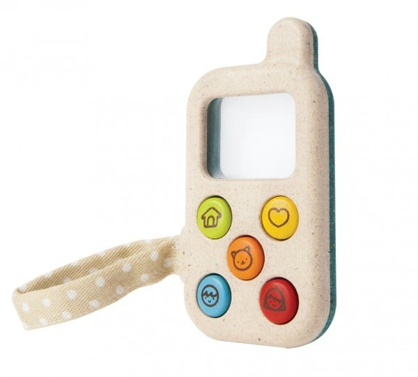 PlanToys Min första telefon (5674) i gruppen LEKSAKER, BARN- & BABYPRODUKTER / Babyleksaker / Aktivitetsleksaker hos TP E-commerce Nordic AB (D19227)
