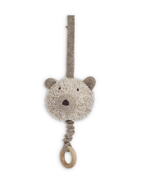 Smallstuff Musikmobil, ull bouclé, naturmelange (40011-41) i gruppen LEKSAKER, BARN- & BABYPRODUKTER / Babyleksaker / Gosedjur hos TP E-commerce Nordic AB (D19231)