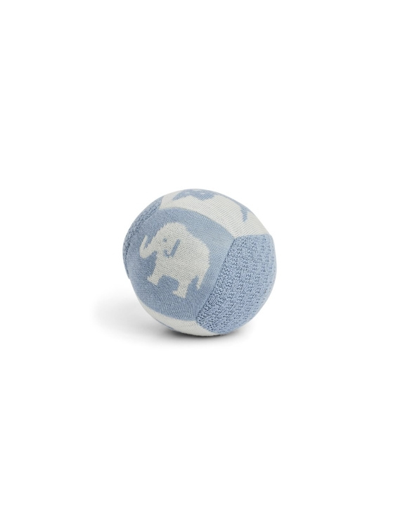 Smallstuff Boll, merinoull, blå - (70019-01) i gruppen LEKSAKER, BARN- & BABYPRODUKTER / Babyleksaker / Aktivitetsleksaker hos TP E-commerce Nordic AB (D19241)