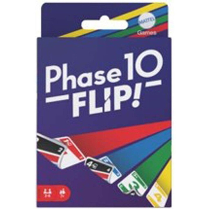 Mattel Games Phase 10 Flip - (967-2450) i gruppen LEKSAKER, BARN- & BABYPRODUKTER / Spel / Kortspel hos TP E-commerce Nordic AB (D19245)