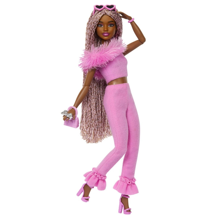 Barbie Deluxe Style Fur Black - (960-2511) i gruppen LEKSAKER, BARN- & BABYPRODUKTER / Leksaker / Dockor & Tillbehör hos TP E-commerce Nordic AB (D19253)