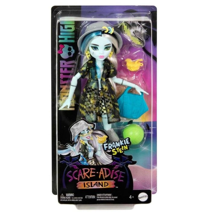Monster High Scare-adise Island Frankie Doll - (218-2504) i gruppen LEKSAKER, BARN- & BABYPRODUKTER / Leksaker / Dockor & Tillbehör hos TP E-commerce Nordic AB (D19259)
