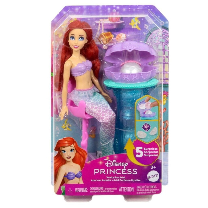Disney Princess Ariel sjöjungfru överraskning - (217-2501) i gruppen LEKSAKER, BARN- & BABYPRODUKTER / Leksaker / Dockor & Tillbehör hos TP E-commerce Nordic AB (D19260)