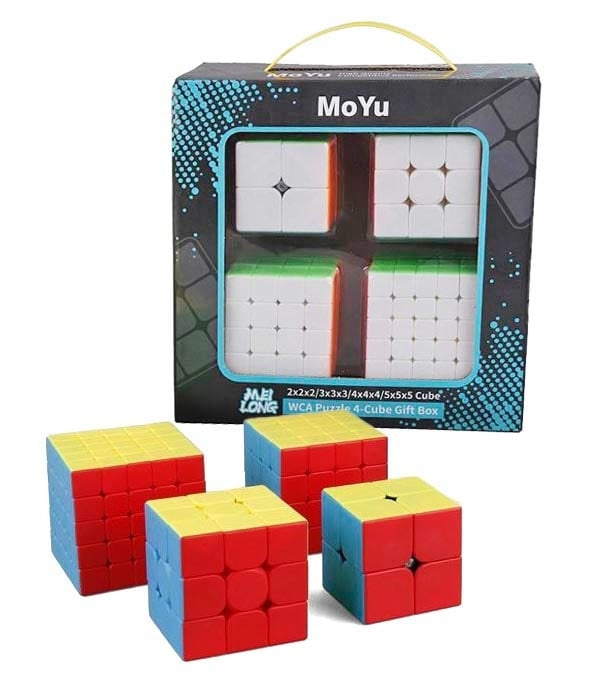 Vini Games Vini Game - Moyu 4-pcs kub (31298) i gruppen LEKSAKER, BARN- & BABYPRODUKTER / Leksaker / Övriga leksaker hos TP E-commerce Nordic AB (D19265)