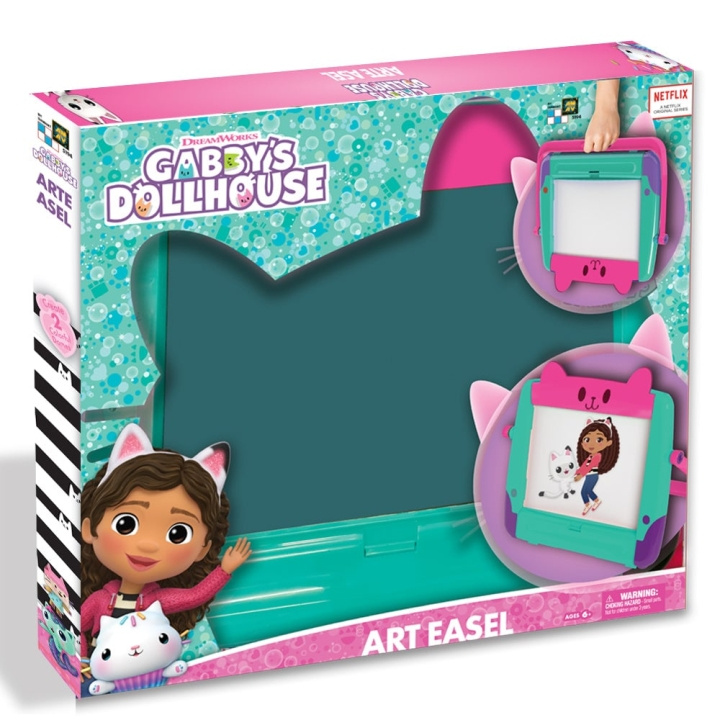 Diamantino Gabby\'s Dollhouse 4-i-1-krita - (107110) i gruppen LEKSAKER, BARN- & BABYPRODUKTER / Leksaker / Rita & Räkna hos TP E-commerce Nordic AB (D19271)