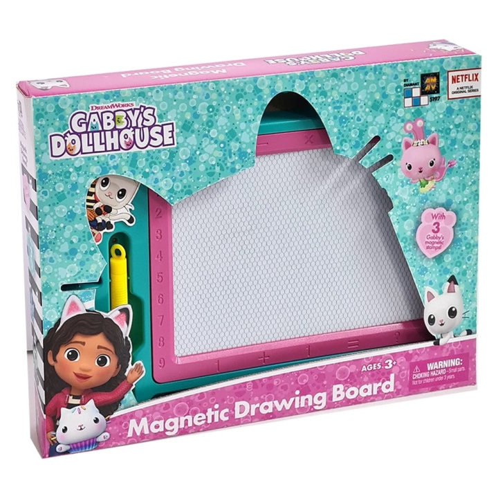 Diamantino Gabby\'s Dollhouse Magnetisk ritbräda - (107111) i gruppen LEKSAKER, BARN- & BABYPRODUKTER / Leksaker / Rita & Räkna hos TP E-commerce Nordic AB (D19272)