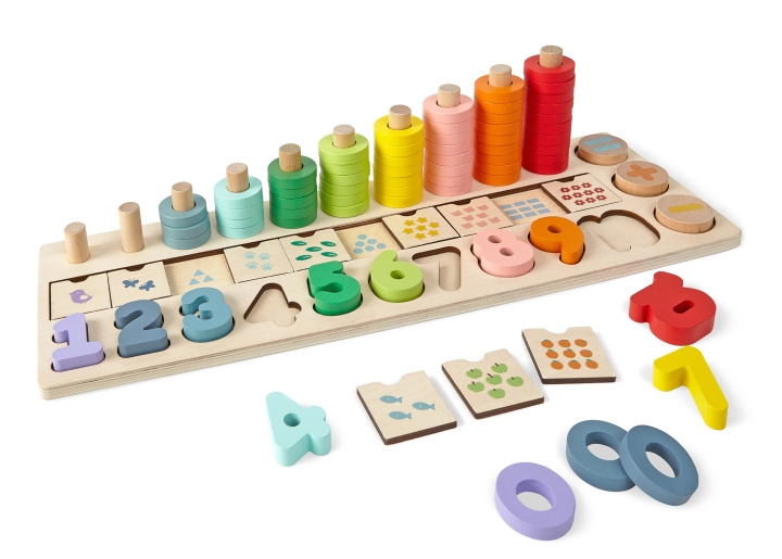 Vini Games Matcha siffror/färger (31921) i gruppen LEKSAKER, BARN- & BABYPRODUKTER / Leksaker / Rita & Räkna hos TP E-commerce Nordic AB (D19273)