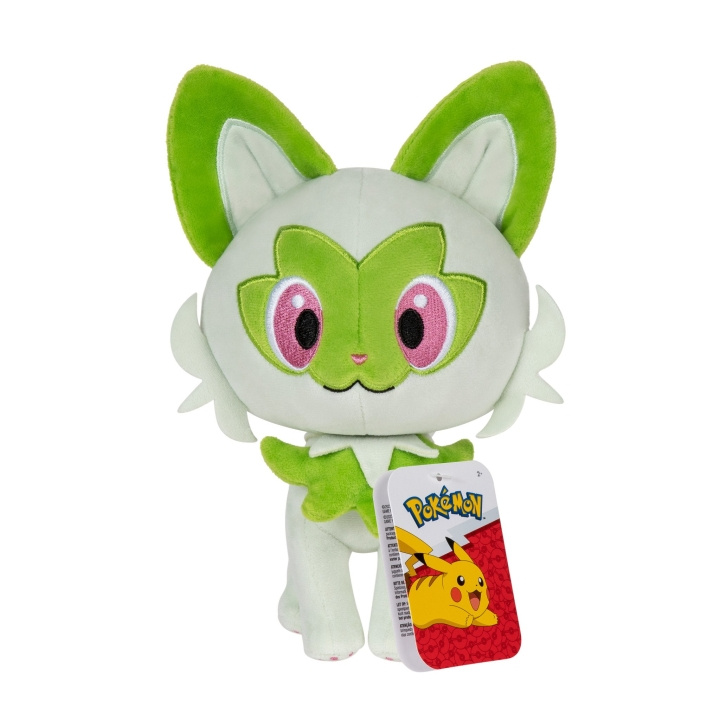 Pokémon PLYSCH 20 CM SPRIGATITO CDU (PKW3353) i gruppen LEKSAKER, BARN- & BABYPRODUKTER / Babyleksaker / Gosedjur hos TP E-commerce Nordic AB (D19290)