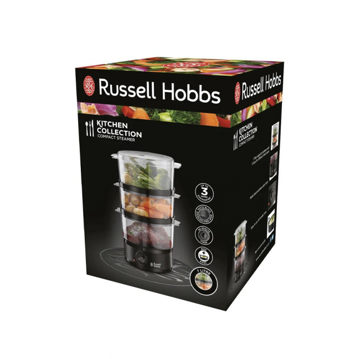 Russell Hobbs Kompakt ångkokare för livsmedel i gruppen HEM, HUSHÅLL & TRÄDGÅRD / Köksredskap / Övriga köksredskap hos TP E-commerce Nordic AB (D19294)