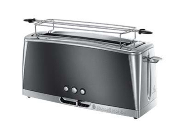 Russell Hobbs Luna brödrost med 2 skivor och lång slits - månskensgrå i gruppen HEM, HUSHÅLL & TRÄDGÅRD / Hushållsmaskiner / Brödrostar & Bordsgrillar / Brödrostar hos TP E-commerce Nordic AB (D19295)