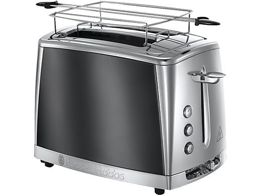 Russell Hobbs Luna 2 skivors brödrost - månskensgrå i gruppen HEM, HUSHÅLL & TRÄDGÅRD / Hushållsmaskiner / Brödrostar & Bordsgrillar / Brödrostar hos TP E-commerce Nordic AB (D19297)