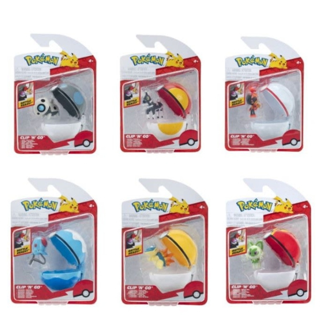 Pokémon Clip N Go som tillbehör (95057-20) i gruppen LEKSAKER, BARN- & BABYPRODUKTER / Leksaker / Figurer, Miniatyrer & tillbehör hos TP E-commerce Nordic AB (D19301)