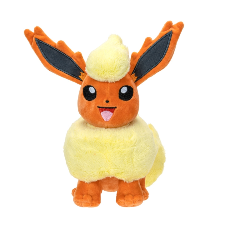 Pokémon Plush 20 cm Flareon (PKW3406) i gruppen LEKSAKER, BARN- & BABYPRODUKTER / Babyleksaker / Gosedjur hos TP E-commerce Nordic AB (D19304)