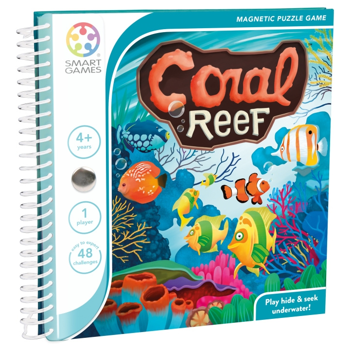 Smart Games Magnetisk resa - Korallrev (Nordisk) (SG2209) i gruppen LEKSAKER, BARN- & BABYPRODUKTER / Spel / Sällskapsspel hos TP E-commerce Nordic AB (D19326)