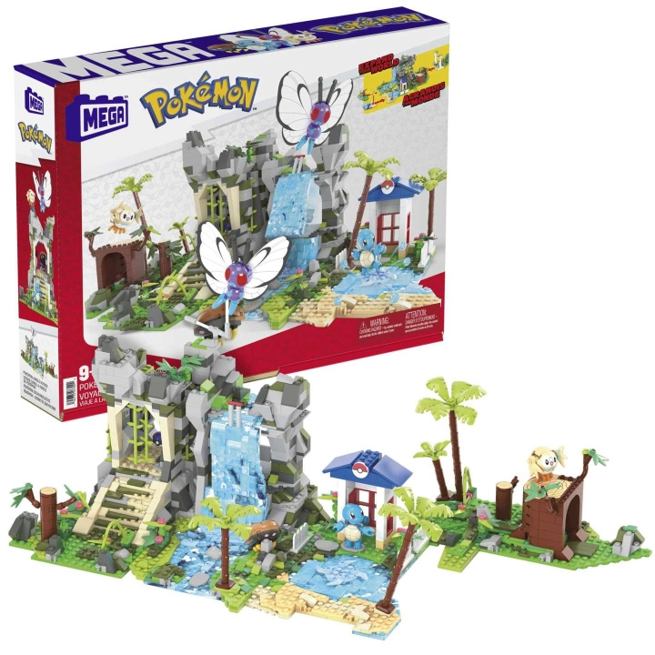 Mega Bloks MEGA Pokemon - Ultimate Jungle Expedition (HHN61) i gruppen LEKSAKER, BARN- & BABYPRODUKTER / Leksaker / Byggleksaker / Byggklossar & övriga byggleksaker hos TP E-commerce Nordic AB (D19334)