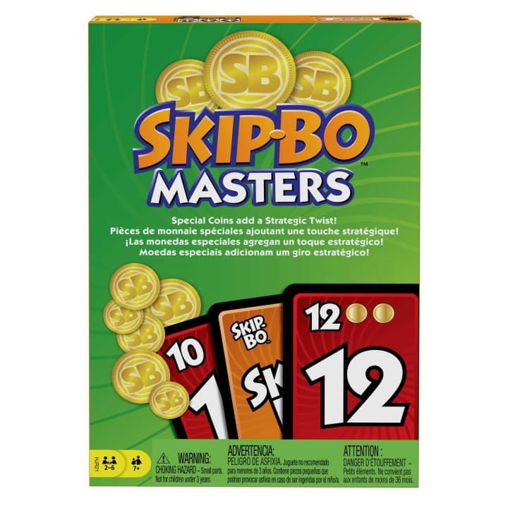 Mattel Games Skip-Bo Mästare (HJR21) i gruppen LEKSAKER, BARN- & BABYPRODUKTER / Spel / Kortspel hos TP E-commerce Nordic AB (D19340)