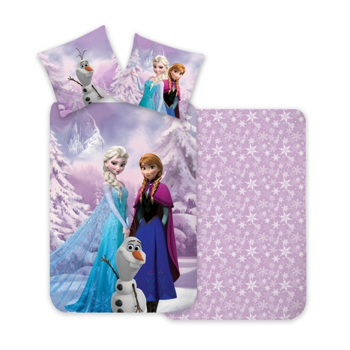 Disney Sänglinne - Juniorstorlek 100x140 cm - Disney Frozen i gruppen LEKSAKER, BARN- & BABYPRODUKTER / Barntextilier / Sängkläder hos TP E-commerce Nordic AB (D19345)