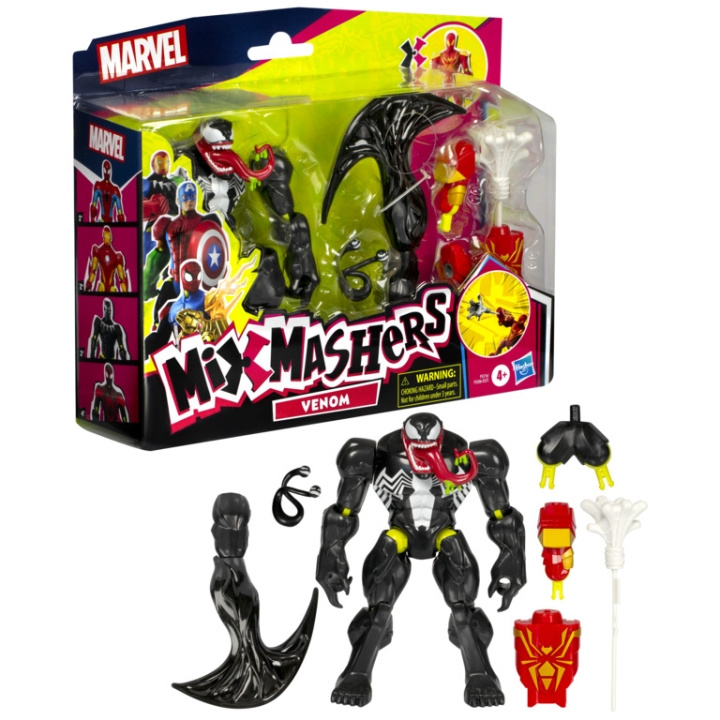 Marvel Spider-Man Venom Mix Mashers Actionfigur (F9216) i gruppen LEKSAKER, BARN- & BABYPRODUKTER / Leksaker / Figurer, Miniatyrer & tillbehör hos TP E-commerce Nordic AB (D19347)