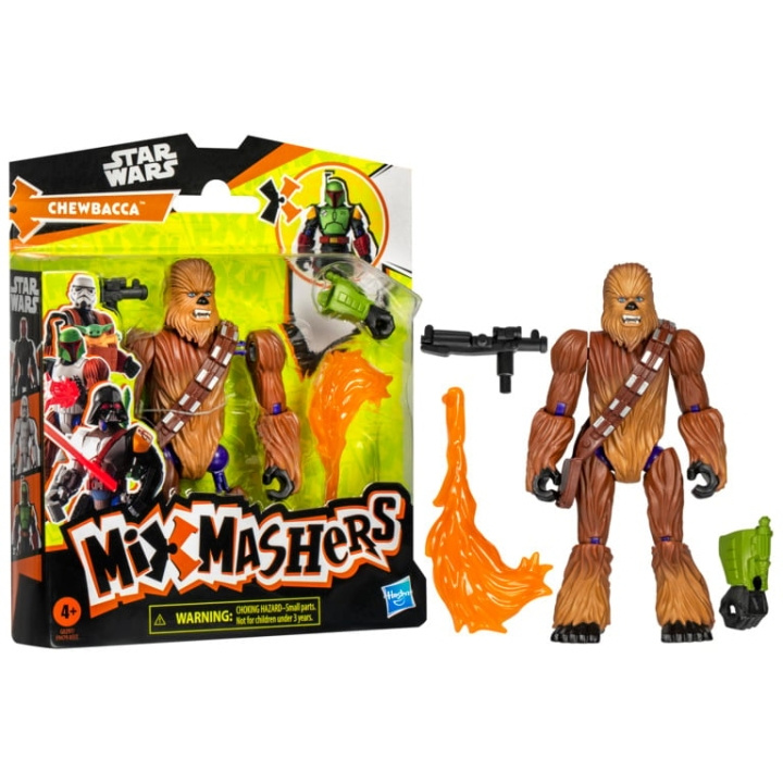 Star Wars MixMashers Chewbacca Actionfigur (G0297) i gruppen LEKSAKER, BARN- & BABYPRODUKTER / Leksaker / Figurer, Miniatyrer & tillbehör hos TP E-commerce Nordic AB (D19349)