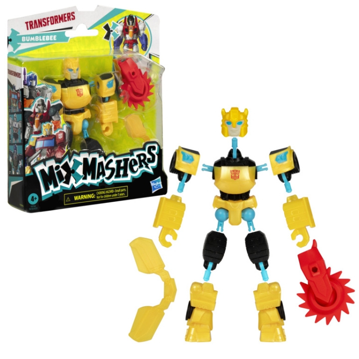 Transformers Mix Mashers Bumblebee Actionfigur (F9734) i gruppen LEKSAKER, BARN- & BABYPRODUKTER / Leksaker / Figurer, Miniatyrer & tillbehör hos TP E-commerce Nordic AB (D19352)