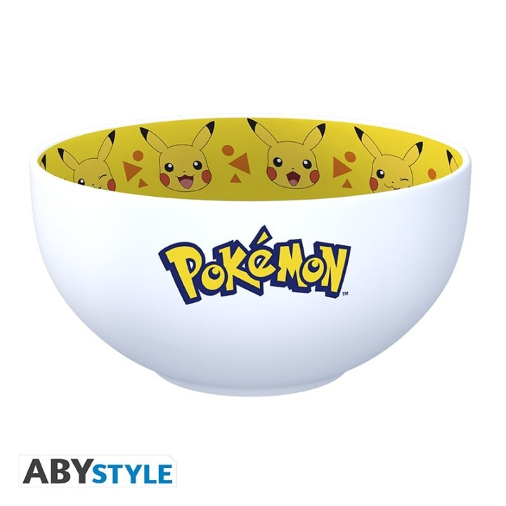 Pokémon Skål - 600 ml - Pikachu Kartong i gruppen LEKSAKER, BARN- & BABYPRODUKTER / Äta & Dricka / Barnserviser hos TP E-commerce Nordic AB (D19365)