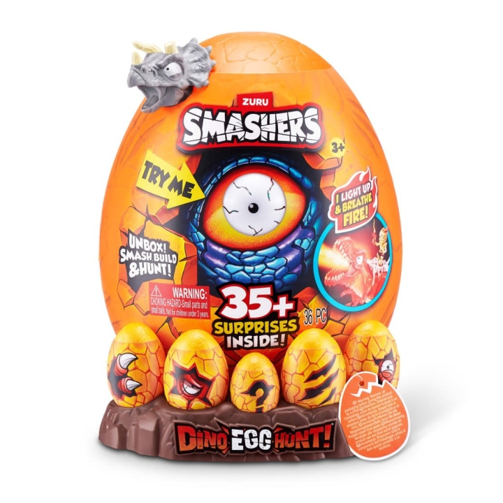 Smashers Dino Äggjakt-Serie 1 (74133) i gruppen LEKSAKER, BARN- & BABYPRODUKTER / Spel / Sällskapsspel hos TP E-commerce Nordic AB (D19374)