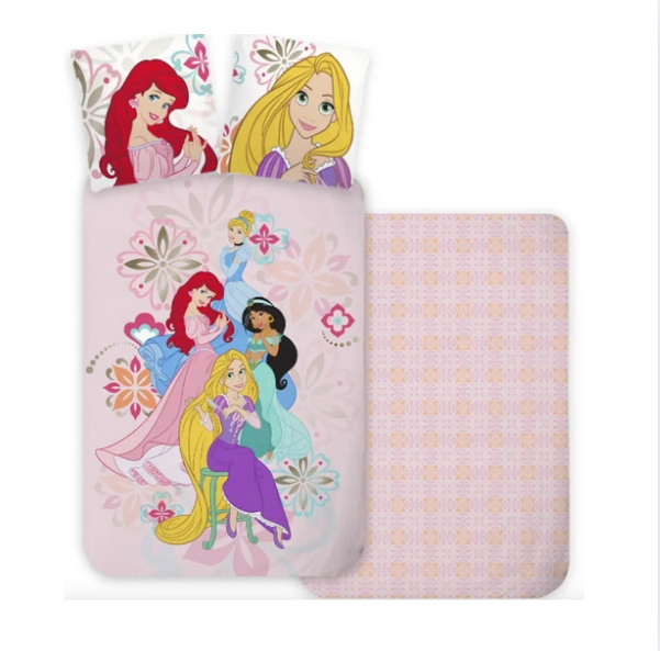 Disney Sängkläder - Vuxenstorlek 140 x 200 cm - Disney Princess (1000972) | LEKSAKER, BARN- & BABYPRODUKTER - Barntextilier - Sängkläder - Bäddset för barn & junior | GameStuff