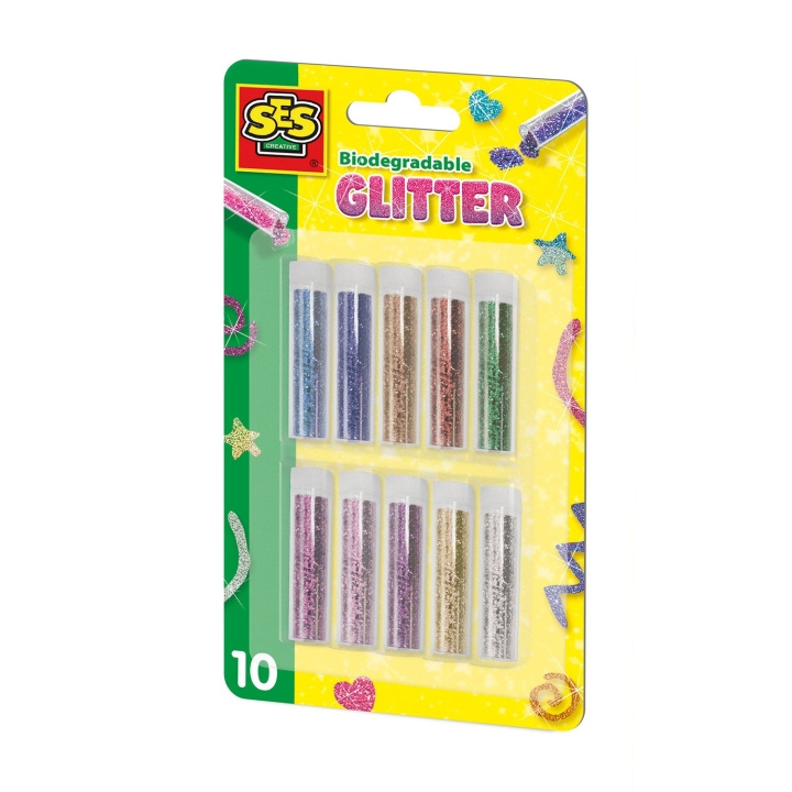 SES Creative Biologiskt nedbrytbart glitter - (S00252) i gruppen LEKSAKER, BARN- & BABYPRODUKTER / Leksaker / Pyssel hos TP E-commerce Nordic AB (D19399)