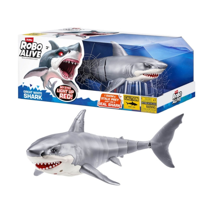 Roboalive Robo Alive - Hajattack (71126) i gruppen LEKSAKER, BARN- & BABYPRODUKTER / Leksaker / Övriga leksaker hos TP E-commerce Nordic AB (D19454)